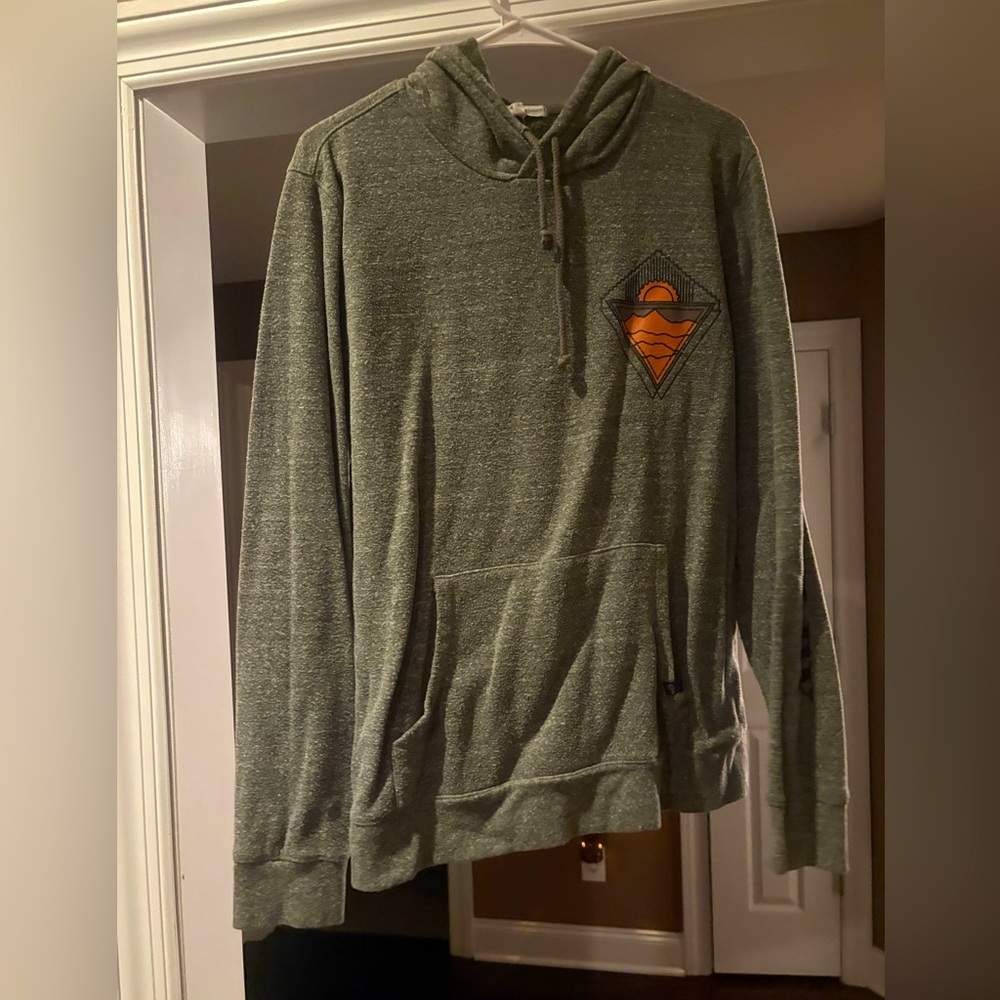 Olive green hoodie